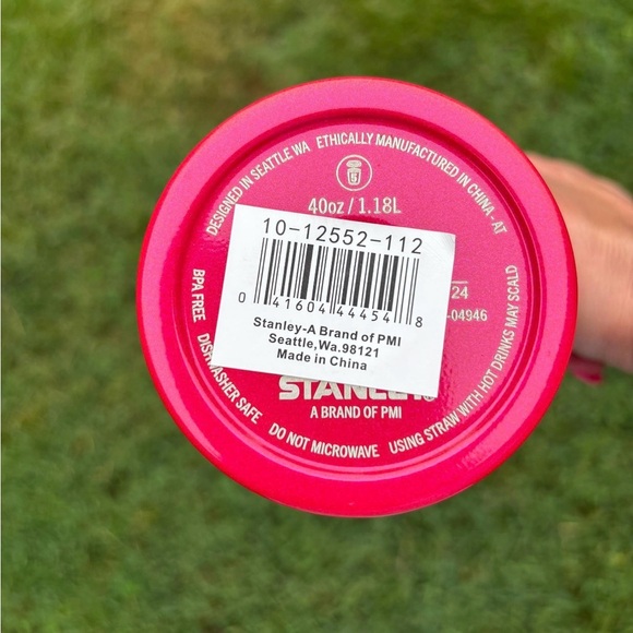 40oz Stanley Valentines Day Tumbler - Laser Engraved - Love and Hearts - Picture 7 of 8